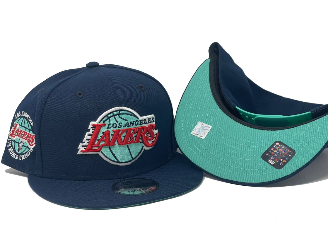 LOS ANGELES LAKERS 17X CHAMPIONSHIP 950 NEW ERA SNAPBACK HAT