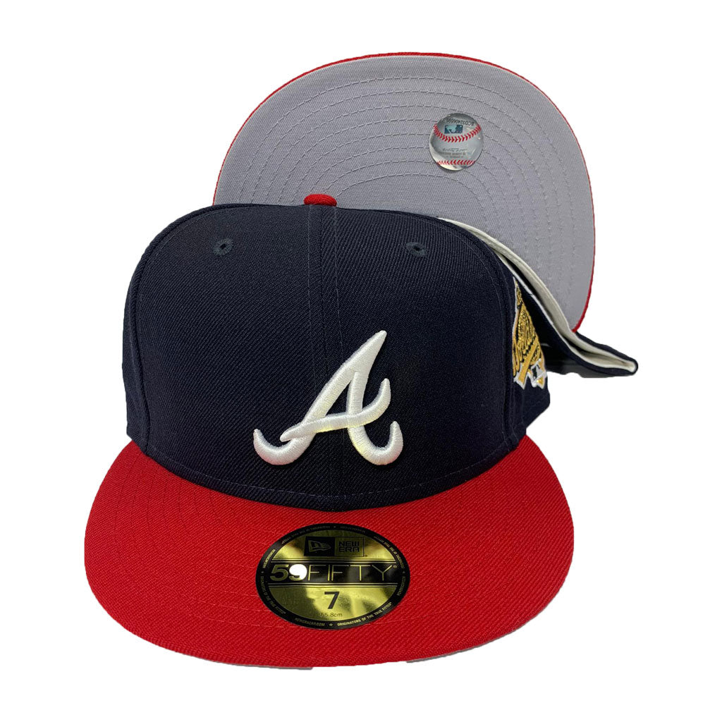 ATLANTA BRAVE 1995 WORLD SERIES NEW ERA 59FIFTY FITTED CAP