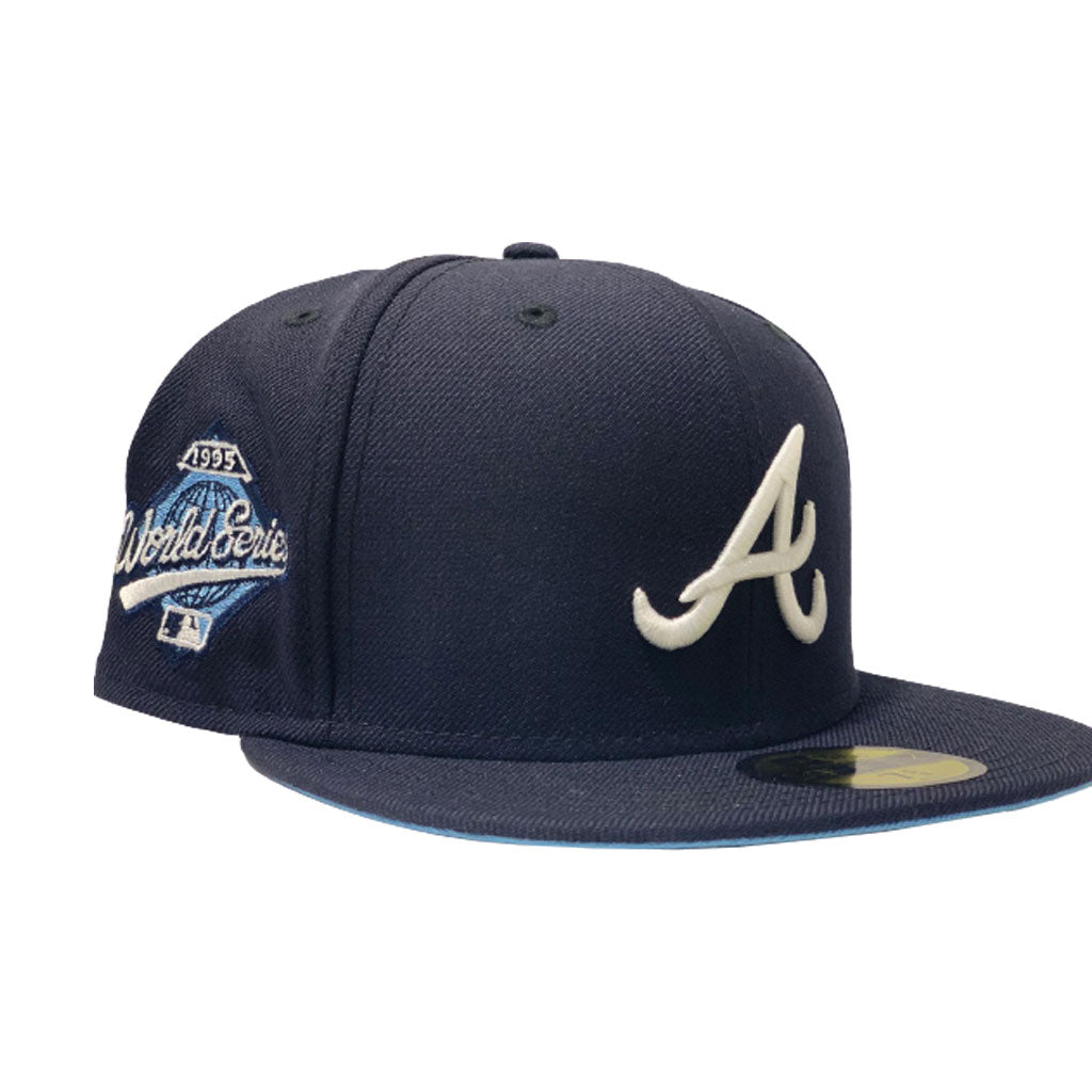 Atlanta Braves Cooperstown Collection Dice Fitted Hat Cap - Blue (Blue, 7  1/4) : Sports & Outdoors 