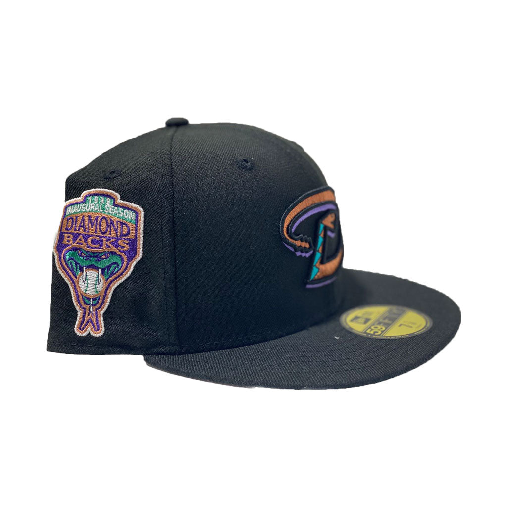 Arizona Diamondbacks 1998 Inaugural Season Wheat 59Fifty Fitted Hat by MLB  x New Era