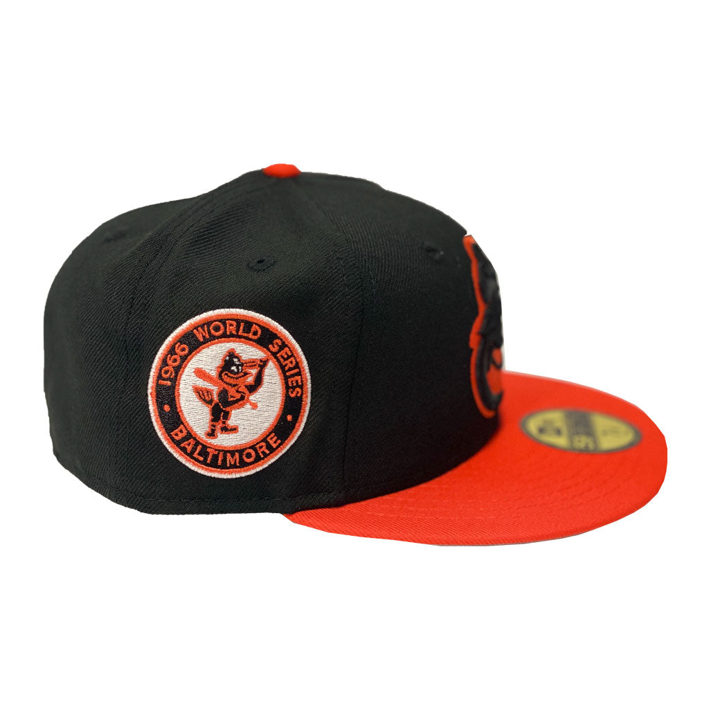 Baltimore Orioles World Series Patch Fitted Hat – Poor Boys Sports