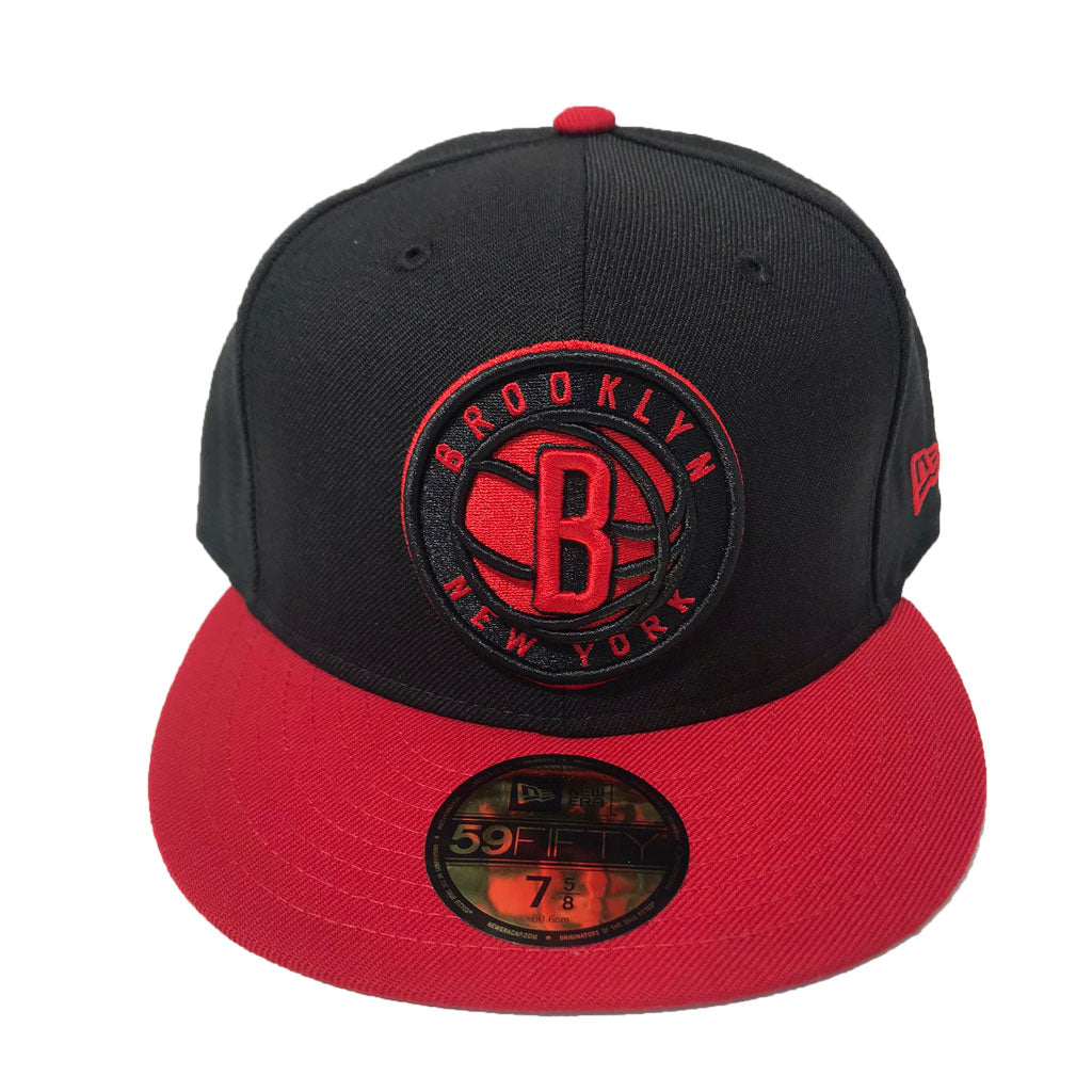 KTZ Brooklyn Dodgers Color Uv 59fifty Blk/red Cap in Black for Men