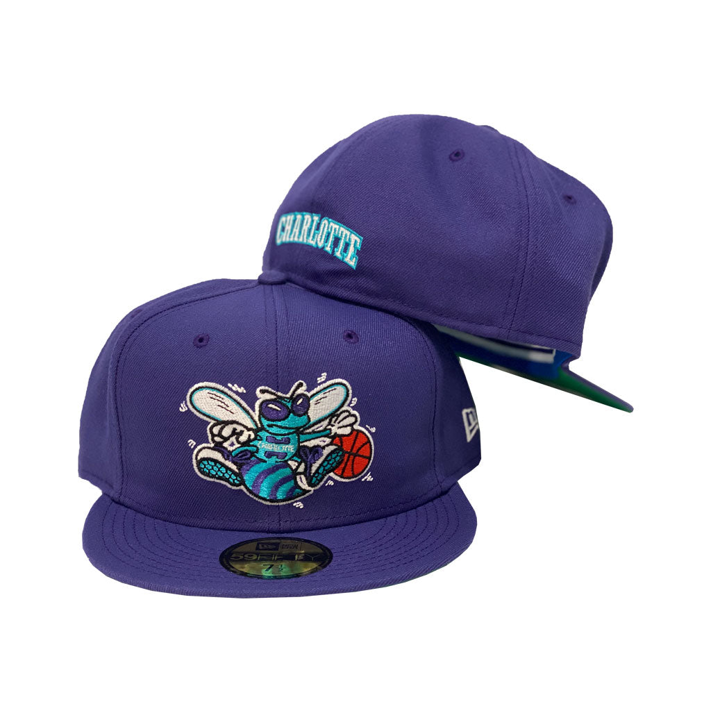 Charlotte Hornets New Era 2022 Tip-Off 59FIFTY Fitted Hat - Purple/Black