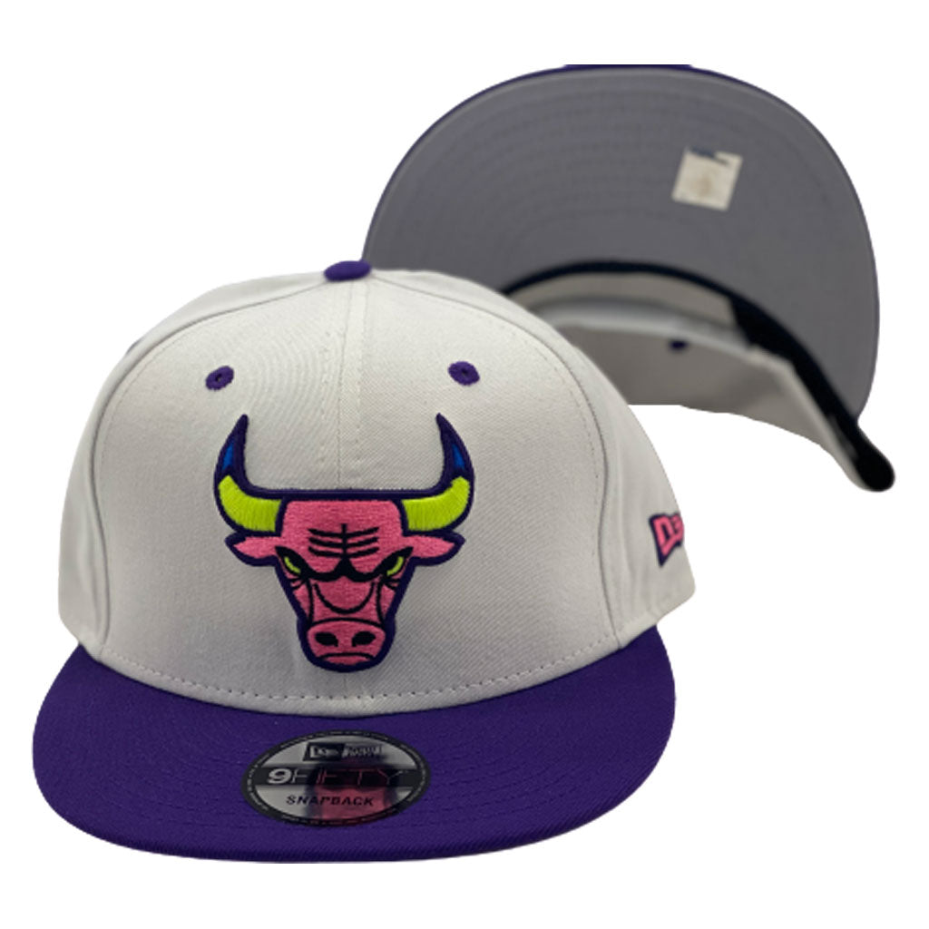 New Era Chicago Bulls Air Jordan 5 9FIFTY Snapback Hat-University Blue