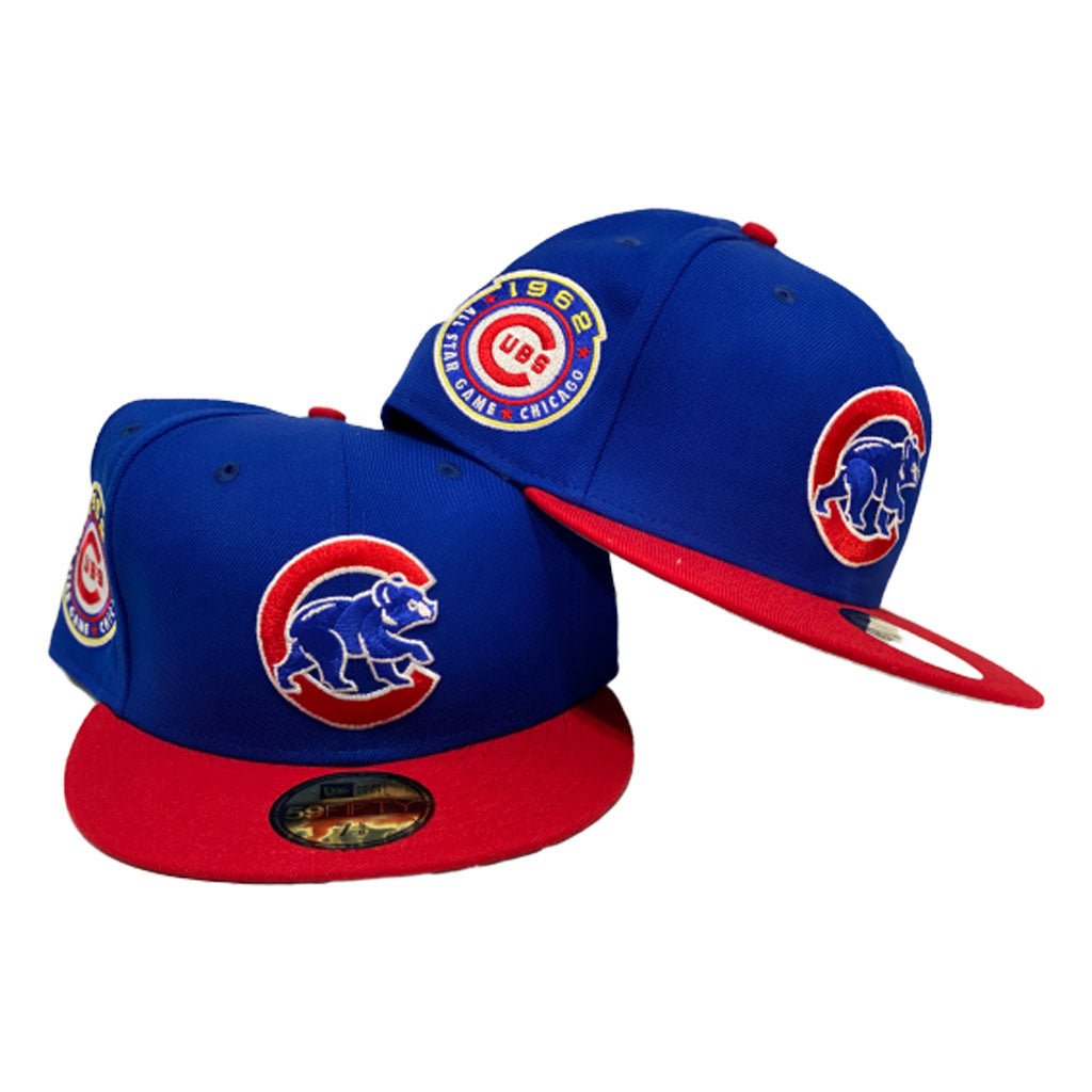 Chicago Cubs New Era 1962 All star Game Side patch 59Fifty Fitted Cap