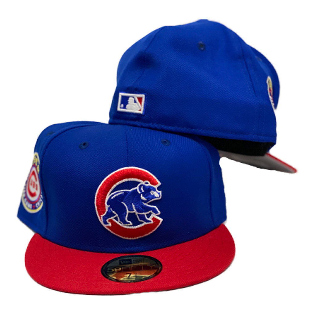 Chicago Cubs New Era 1962 MLB All-Star Game Red Undervisor 59FIFTY Fitted  Hat - Gray/Black