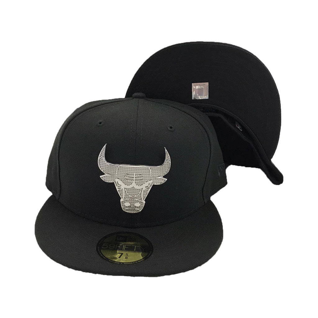 Chicago Bulls New Era 59FIFTY Fitted Hat - White