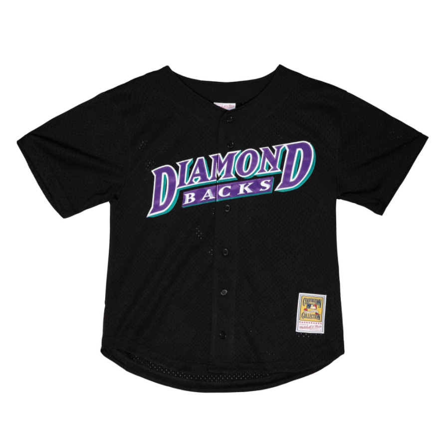 MATT WILLIAMS ARIZONA DIAMONDBACKS MITCHELL & NESS BATTING PRACTICE JERSEY