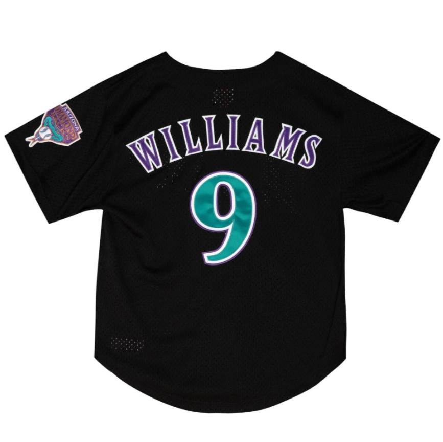 MATT WILLIAMS ARIZONA DIAMONDBACKS MITCHELL & NESS BATTING PRACTICE JERSEY