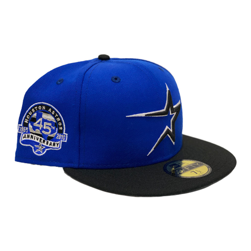 New Era - MLB Grey fitted Cap - Houston Astros Nightfall 59FIFTY 45 Charcoal/Black Fitted @ Fitted World By Hatstore