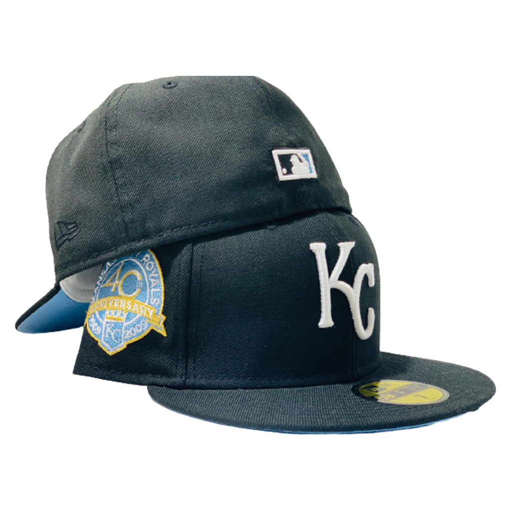 KANSAS CITY ROYALS 50TH ANNIVERSARY CTA PACK NEW ERA FITTED HAT – 606Brims