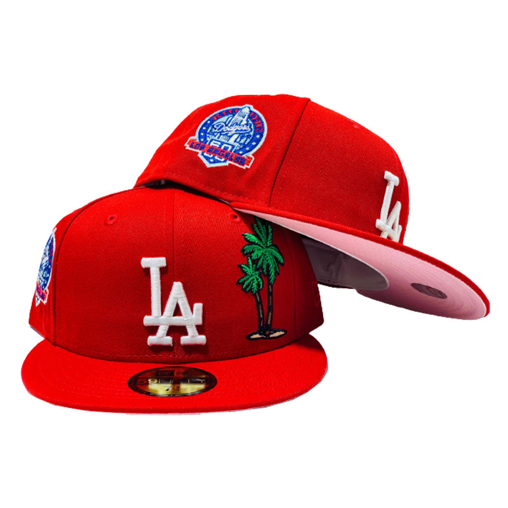 MLB New Era Los Angeles Dodgers Black Cardinal Red Pink UV