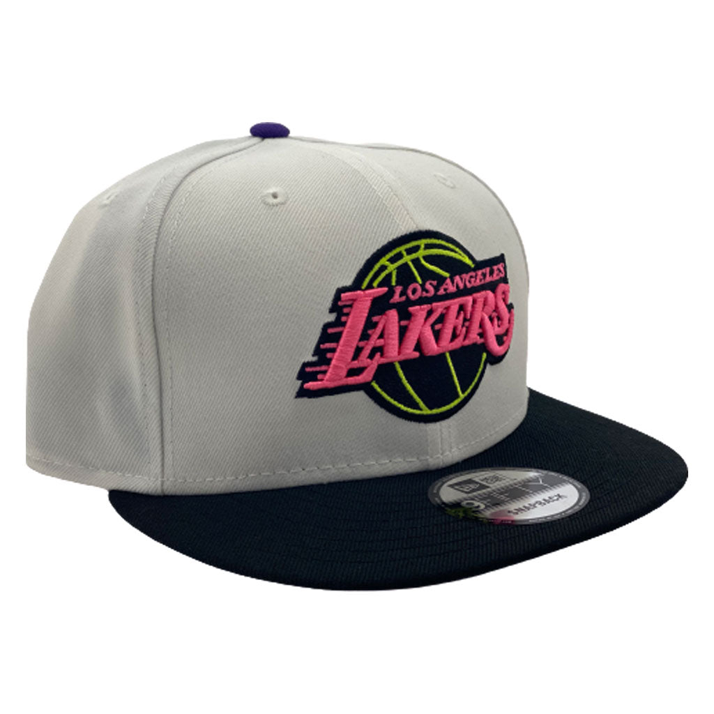 Los Angeles Lakers New Era Snapback to Match Jordan 5 Alternate Bel-Air
