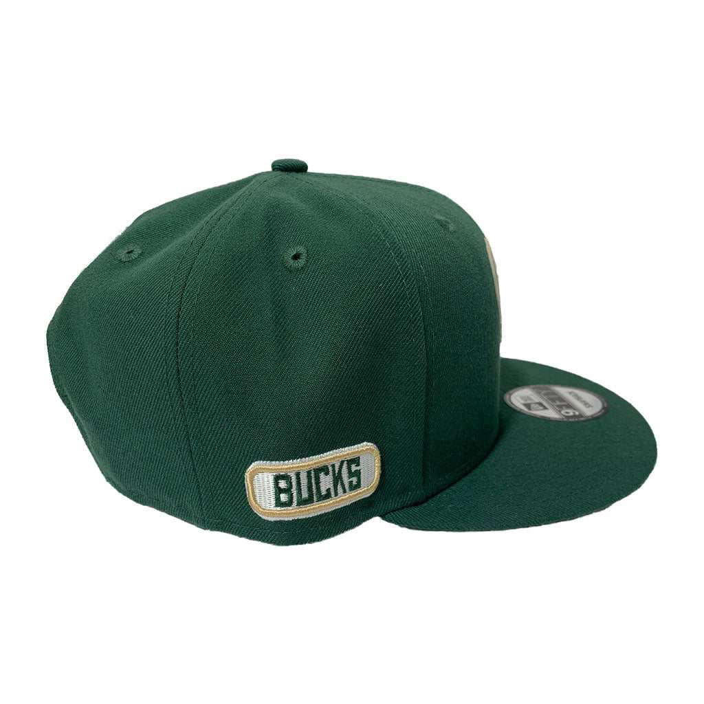 New Era Milwaukee Bucks Stock Original 9FIFTY Snapback Hat