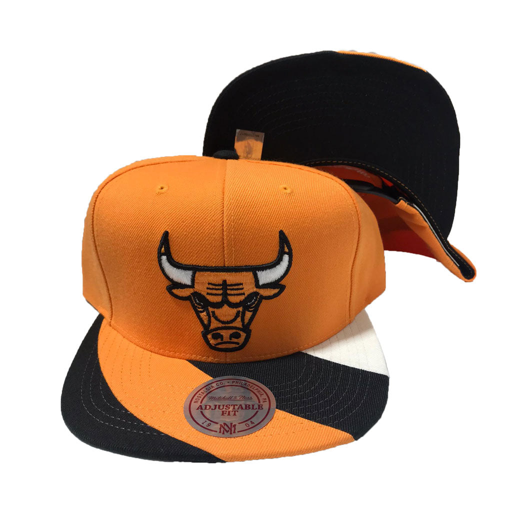 Mitchell and Ness NBA Chicago bulls Orange Snapback Hat – Sports World 165