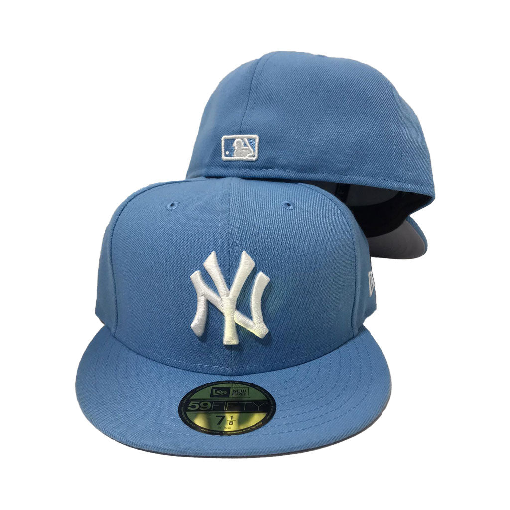 New Era, Accessories, New York Yankees Hat Cap Fitted Mens New Era 7 38  587cm Hat Blue