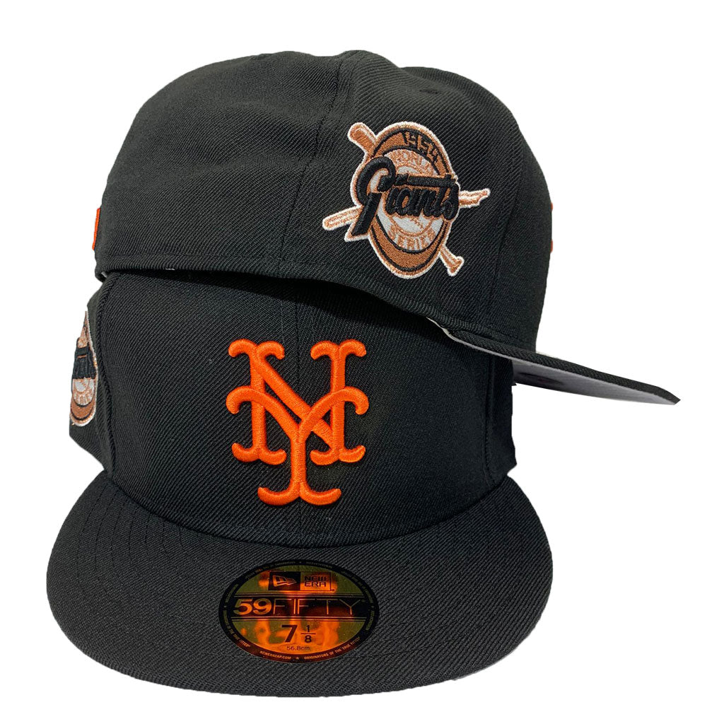 Black New York Giants Classic 1954 World Series New Era Fitted Hat – Sports  World 165