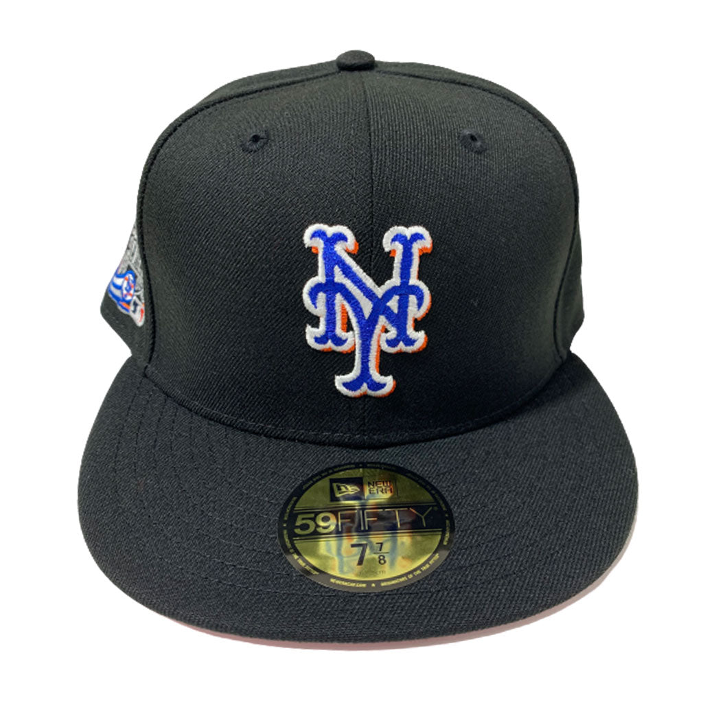 Black New York Mets Gray Bottom 2000 Subway Series Side Patch New Era  59Fifty Fitted
