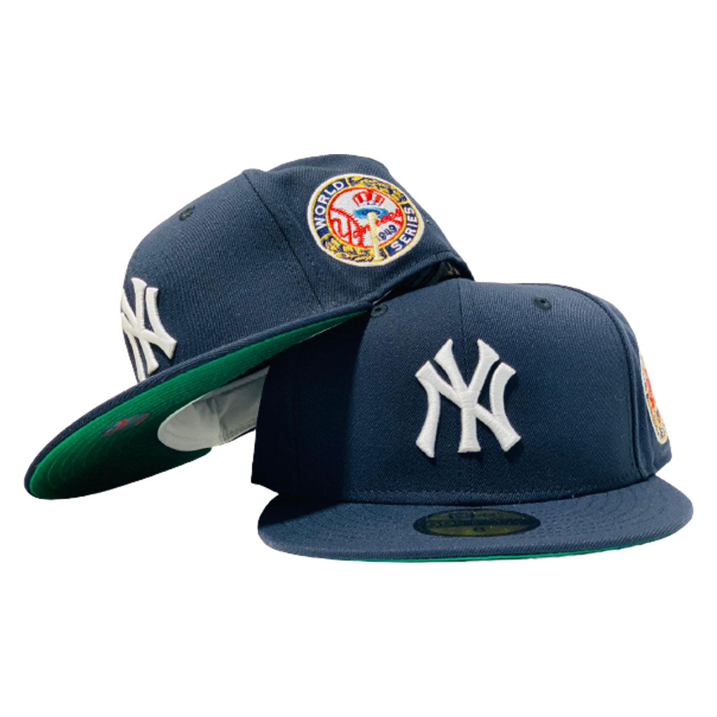 Real Tree New York Yankees Black Trucker Green Bottom 1949 World Series Side Patch New Era 59FIFTY Fitted 7 3/4