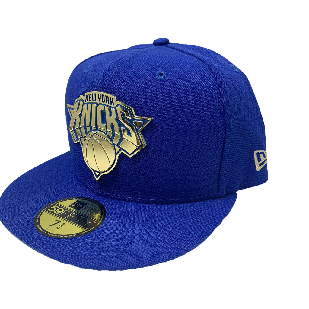 New York Knicks Metal logo New Era Fitted Hat – Sports World 165