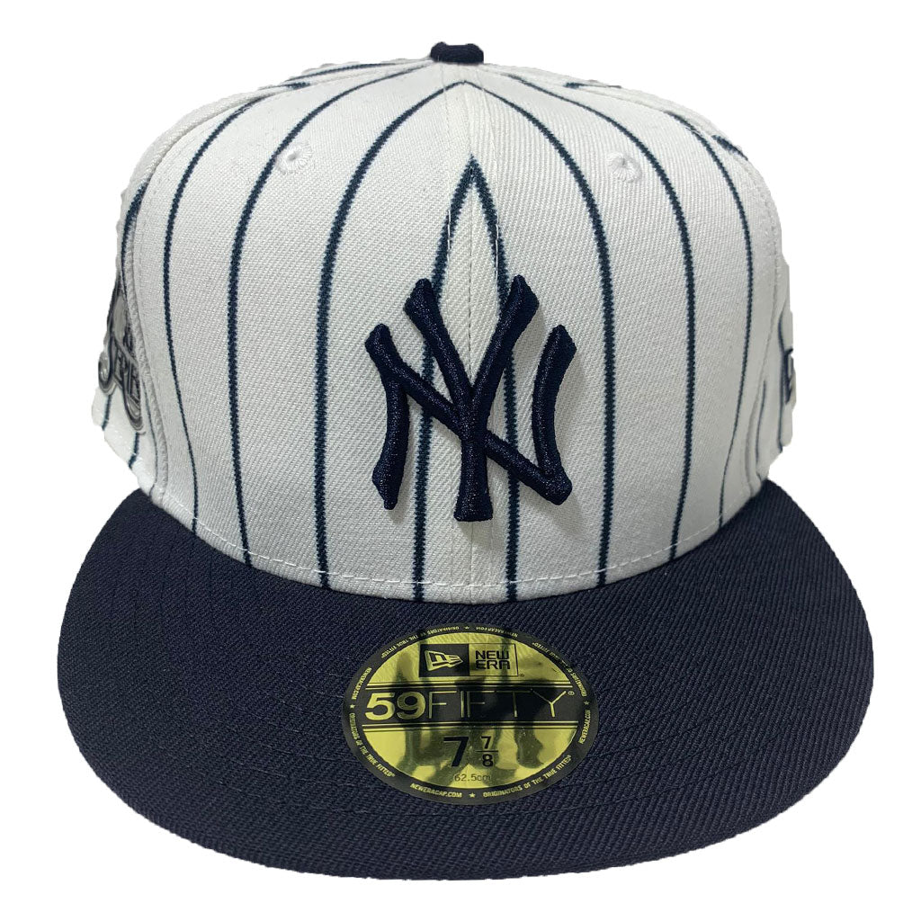 New Era New York Yankees World Series 1999 Pinstripe Heroes Elite Edition  59Fifty Fitted Hat