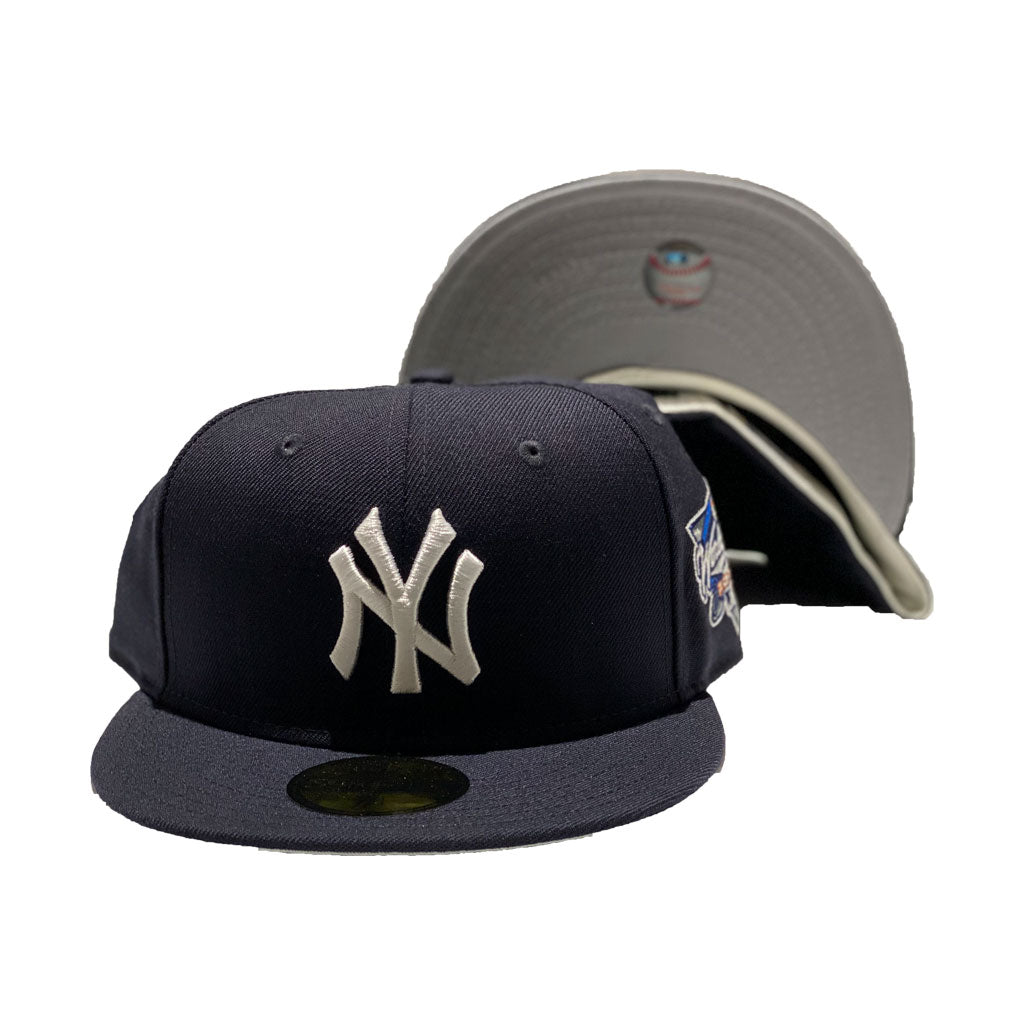 New York Yankees 2000 World Series Gray Brim New Era Fitted Hat
