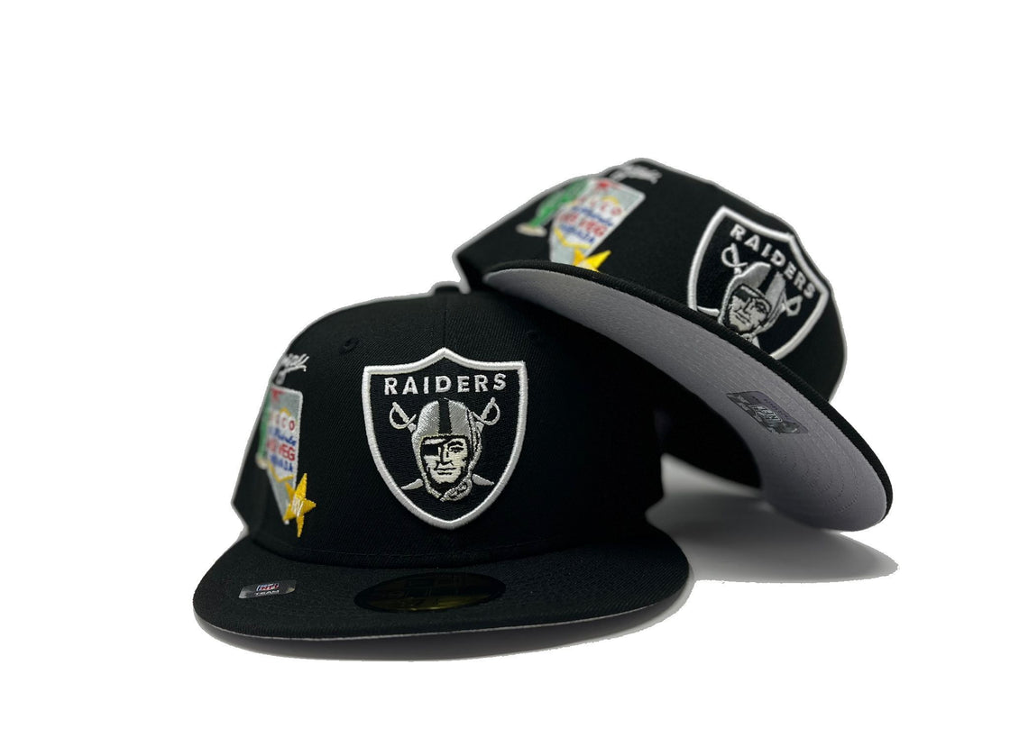 Black Las Vegas Raiders City Series New Era Fitted Hat