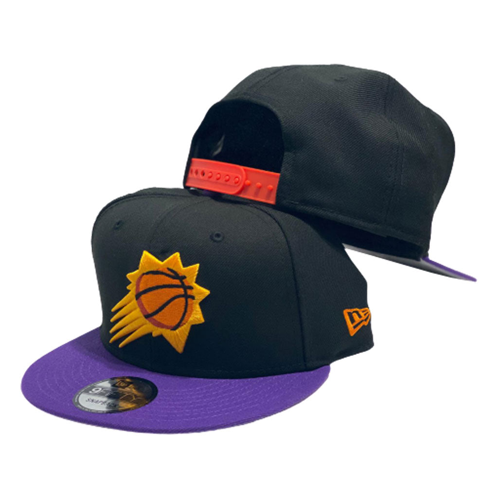 Men's NBA Phoenix Suns New Era 2022 Tip-Off 9FIFTY Snapback Hat - Purple/ Black - Sports Closet
