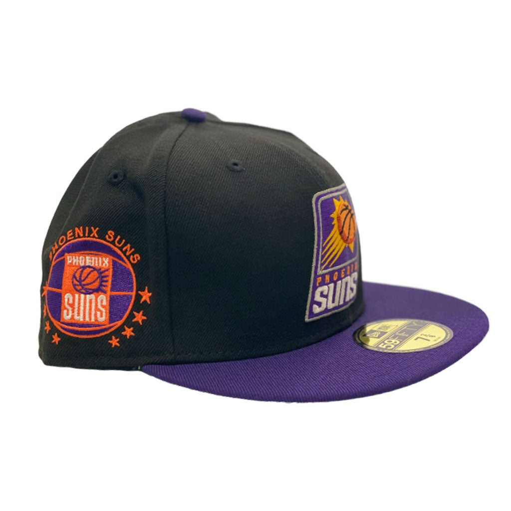 Men's New Era White/Purple Phoenix Suns State Pride 59FIFTY Fitted Hat