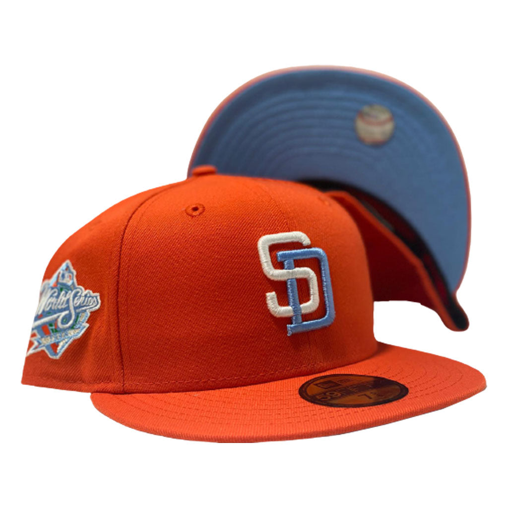 New Era San Diego Padres Beer Pack 1998 World Series Patch Hat Club  Exclusive 59Fifty Fitted Hat Red/White/Black - SS22 Homme - FR