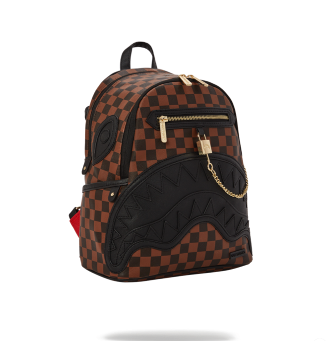 SPRAYGROUND Paris Savage Mini Shark Backpack, brown 