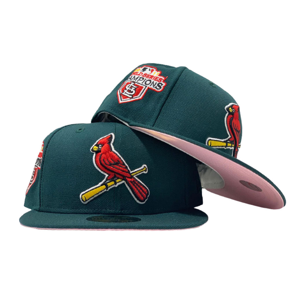 KTZ Pink St. Louis Cardinals 2011 Mlb World Series 59fifty Fitted