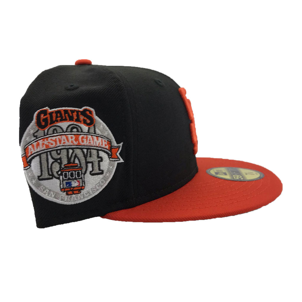 San Francisco Giants New Era 1984 MLB All-Star Game Orange Undervisor  59FIFTY Fitted Hat - Green