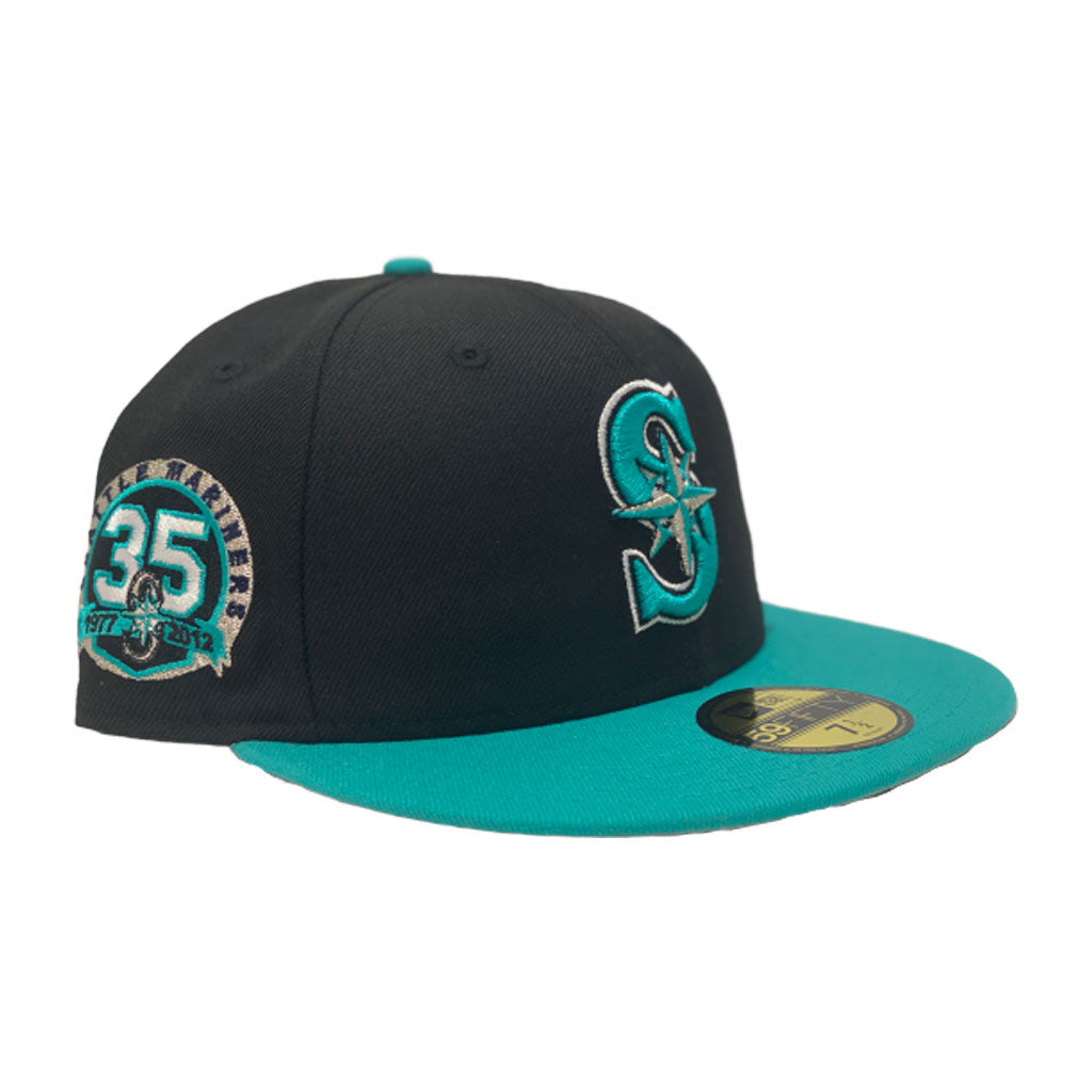Seattle Mariners 35th Anniversary Black / Teal New