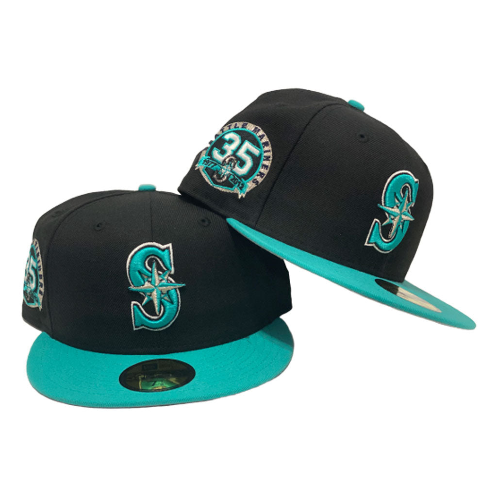 New Era Seattle Mariners 59Fifty Fitted - Fatality (Black/Blue) – Capanova