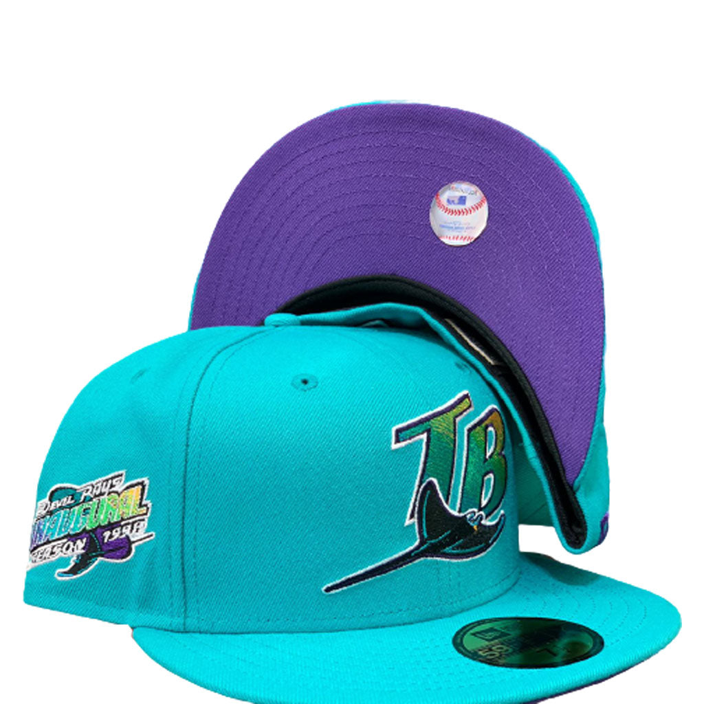 TAMPA BAY DEVIL RAYS 1998 INAUGURAL SEASON PRUPLE BRIM – Sports World 165