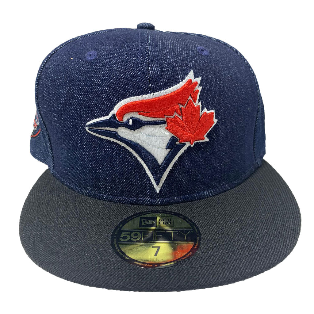 Toronto Blue Jays New Era 59Fifty Fitted Hat (FOAMPOSITE ONE DENIM