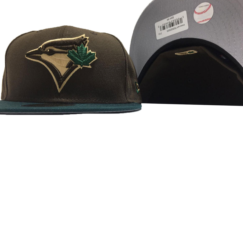 TORONTO BLUE JAYS 25TH ANNIVERSARY BEEF & BROCCOLI NEW ERA FITTED CA –  SHIPPING DEPT