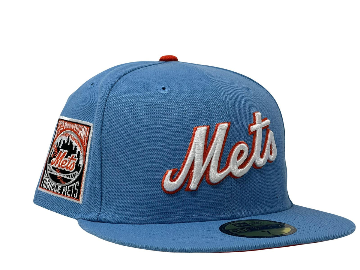 New York Mets Black Light Royal Blue Cooperstown 71/4