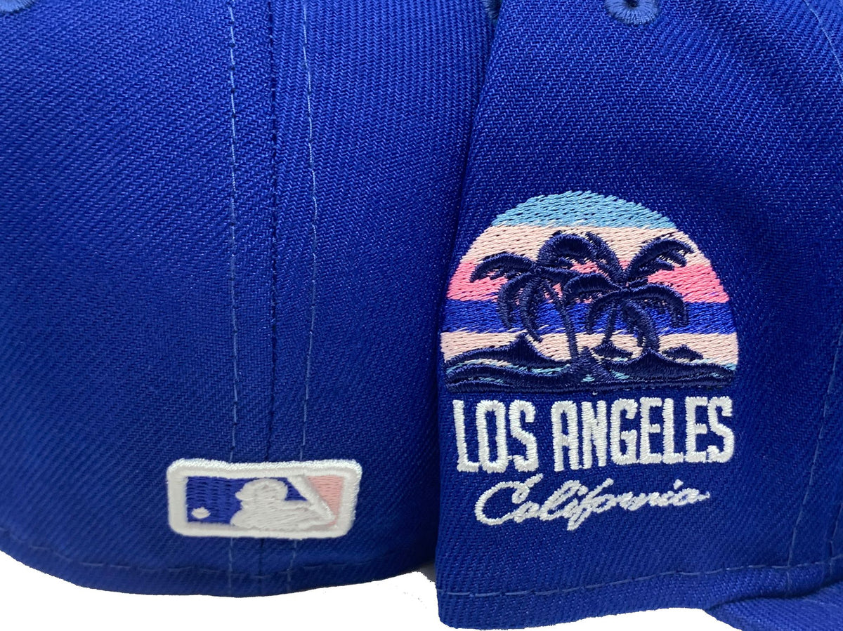 Light Royal Los Angeles Dodgers Palm Tree custom New Era Fitted Hat –  Sports World 165