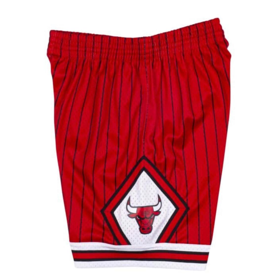 Reload Swingman Chicago Bulls Red Pinstripe 1995-96 Shorts