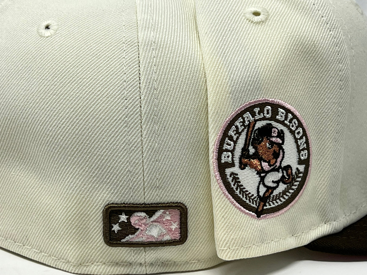 New Era Buffalo Bisons 'Neapolitan Ice Cream' 9FORTY A-Frame Snapback  Chrome White