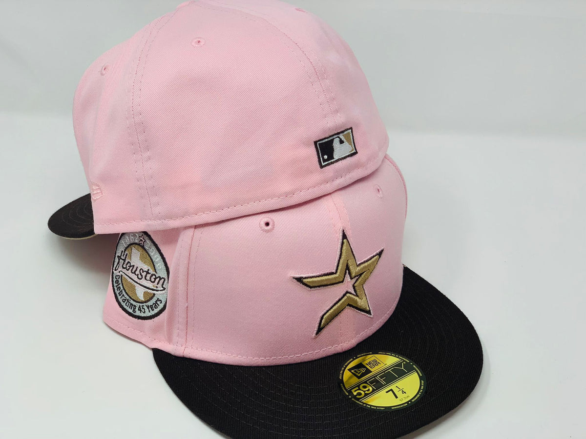 Houston Astros 45th Anniversary "31 Flavors" Camel Brim New Era Fitted Hat