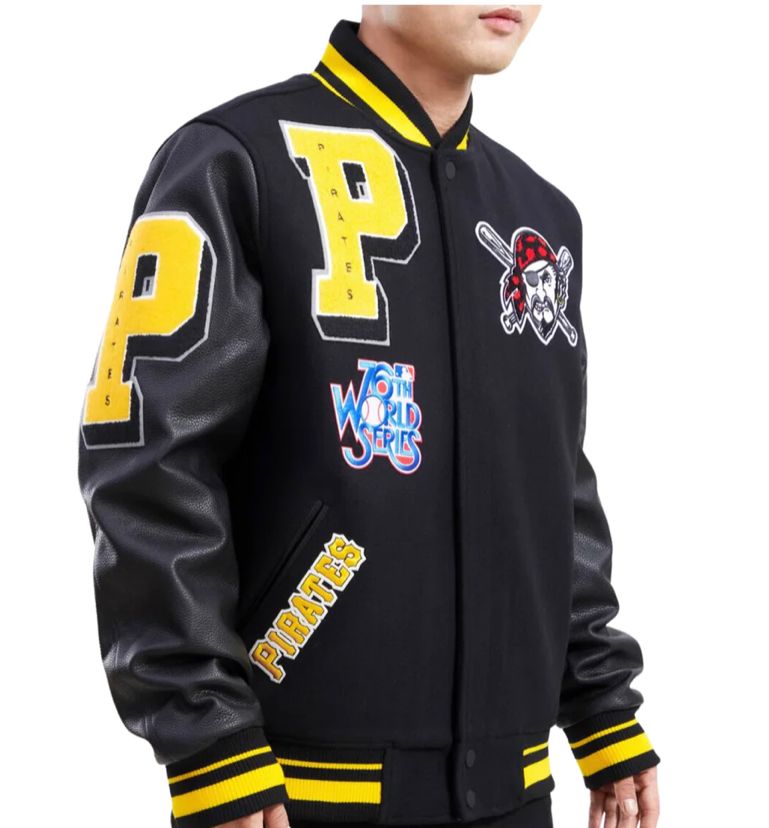 World Series Champions Pittsburgh Pirates Varsity Satin Jacket