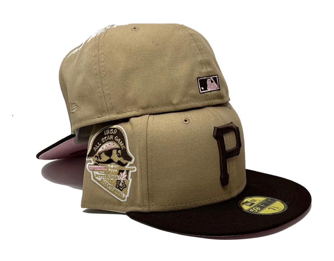 New Era MLB Pittsburgh Pirates Side Patch All-Star Game 1959 59FIFTY Fitted Hat (Black) 7
