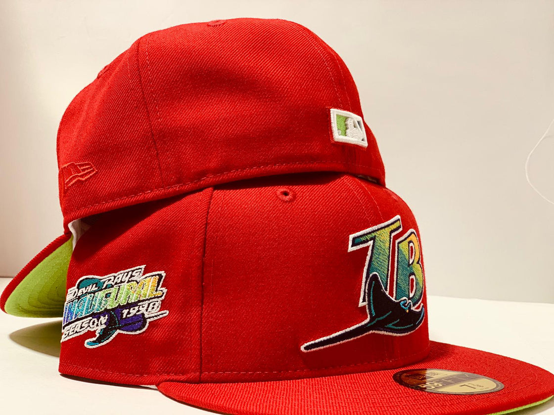 TAMPA BAY DEVIL RAYS INAUGURAL SEASON NEW ERA FITTED TO MATCH AIR JORDAN RETRO 5