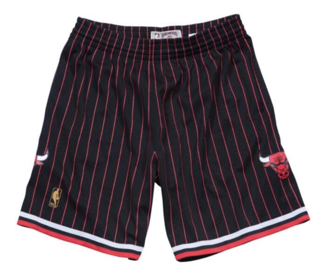 Reload Swingman Chicago Bulls Red Pinstripe 1995-96 Shorts – Sports World  165