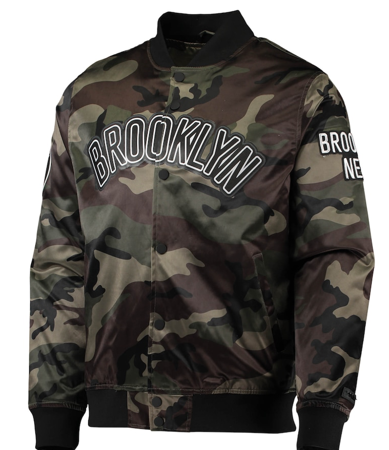 New York Mets Pro Standard Satin Full-Snap Jacket - Camo