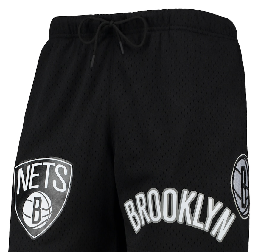 BROOKLYN NETS NBA PRO STANDARD MESH SHORTS