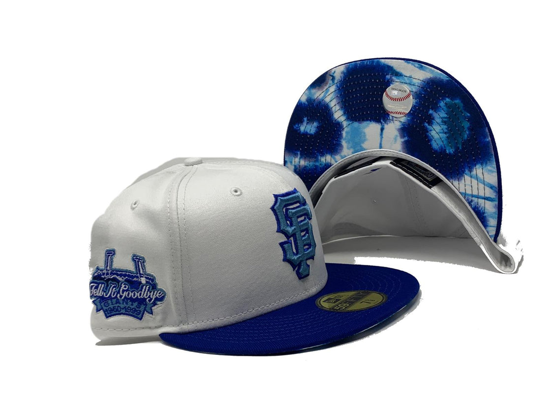 White San Francisco Giants Candlestick Park Custom New Era Fitted